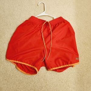 Medium pink athletic shorts by Marika Tek